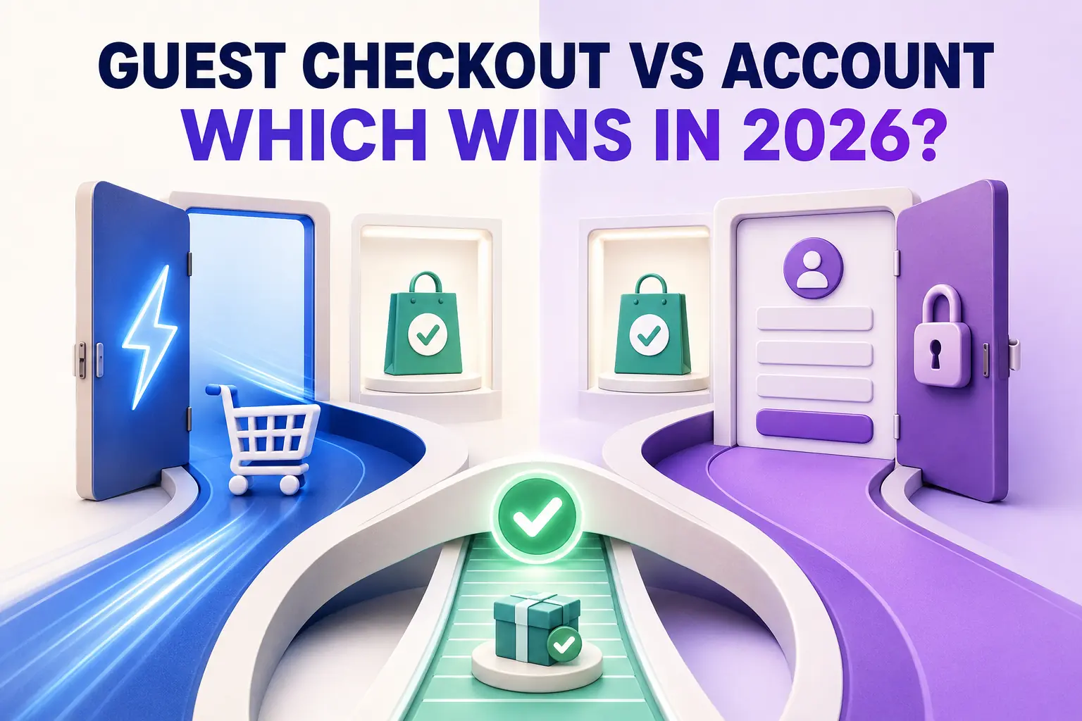 Guest Checkout vs. Account Creation on Shopify: Which Wins in 2026?